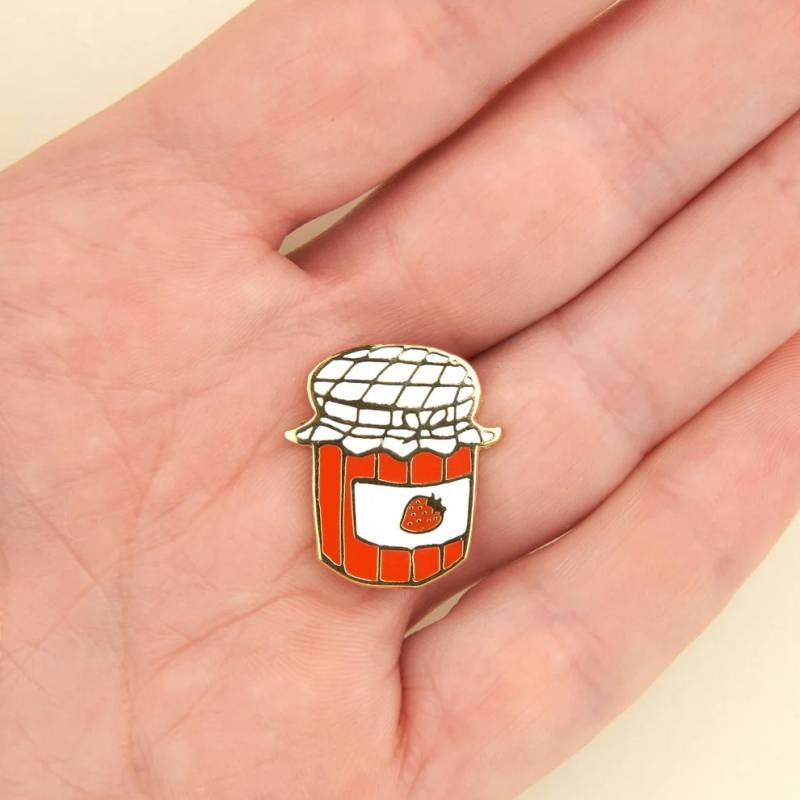 coucou suzette jam jar pin sketchshop