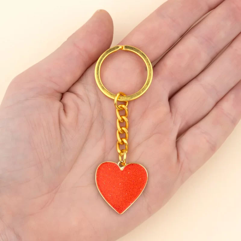 coucousuzette heart key ring sketchshop