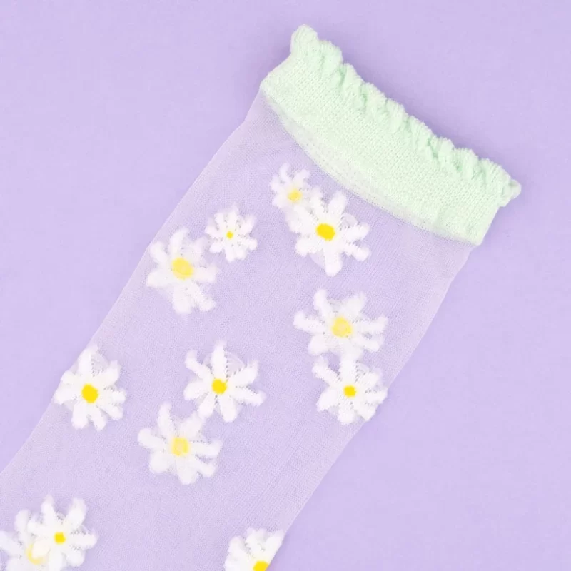 coucousuzette daisy sheer socks sketchshop