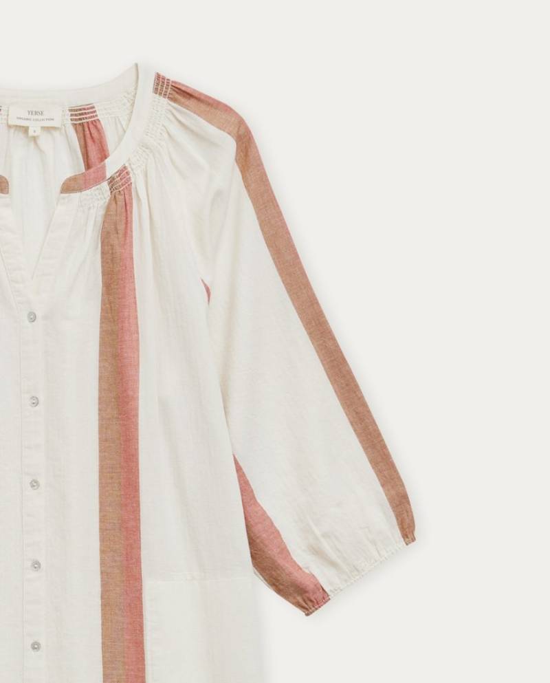 yerse striped cotton kaftan stripes sketchshop