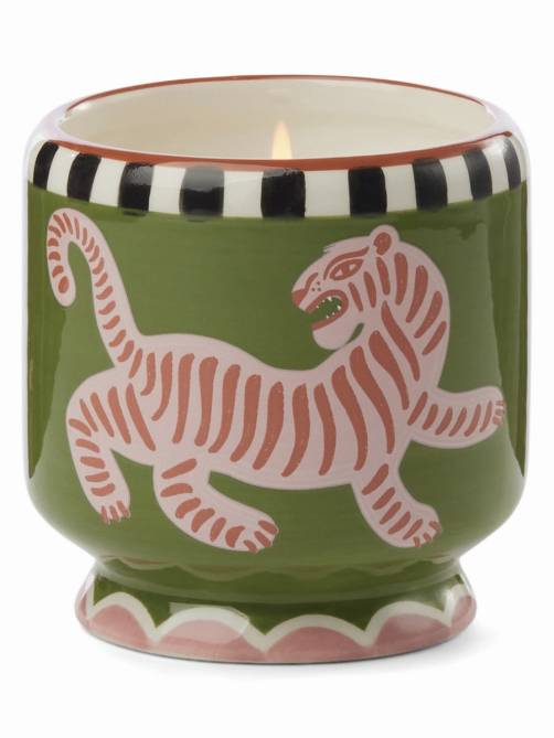 paddywax adopo ceramic soy candle tiger sketchshop