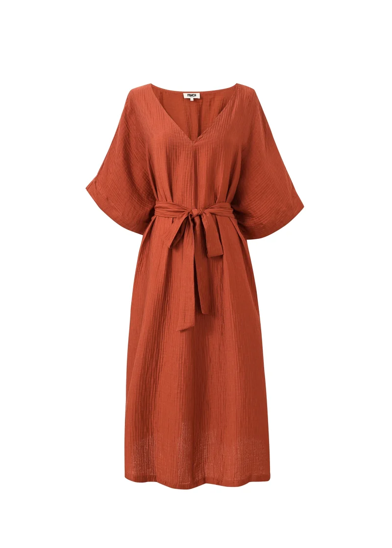 frnch nickie robe brique sketchshop