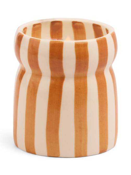 paddywax cabana rust striped candle sketchshop
