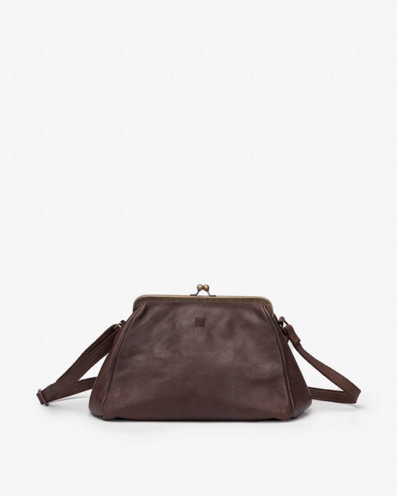 biba boston cross bag dark brown sketchshop