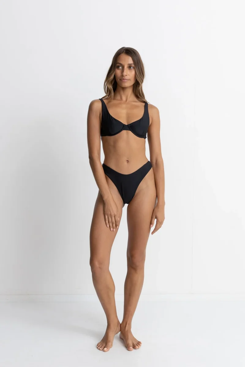 rhythm classic underwire top black sketchshop