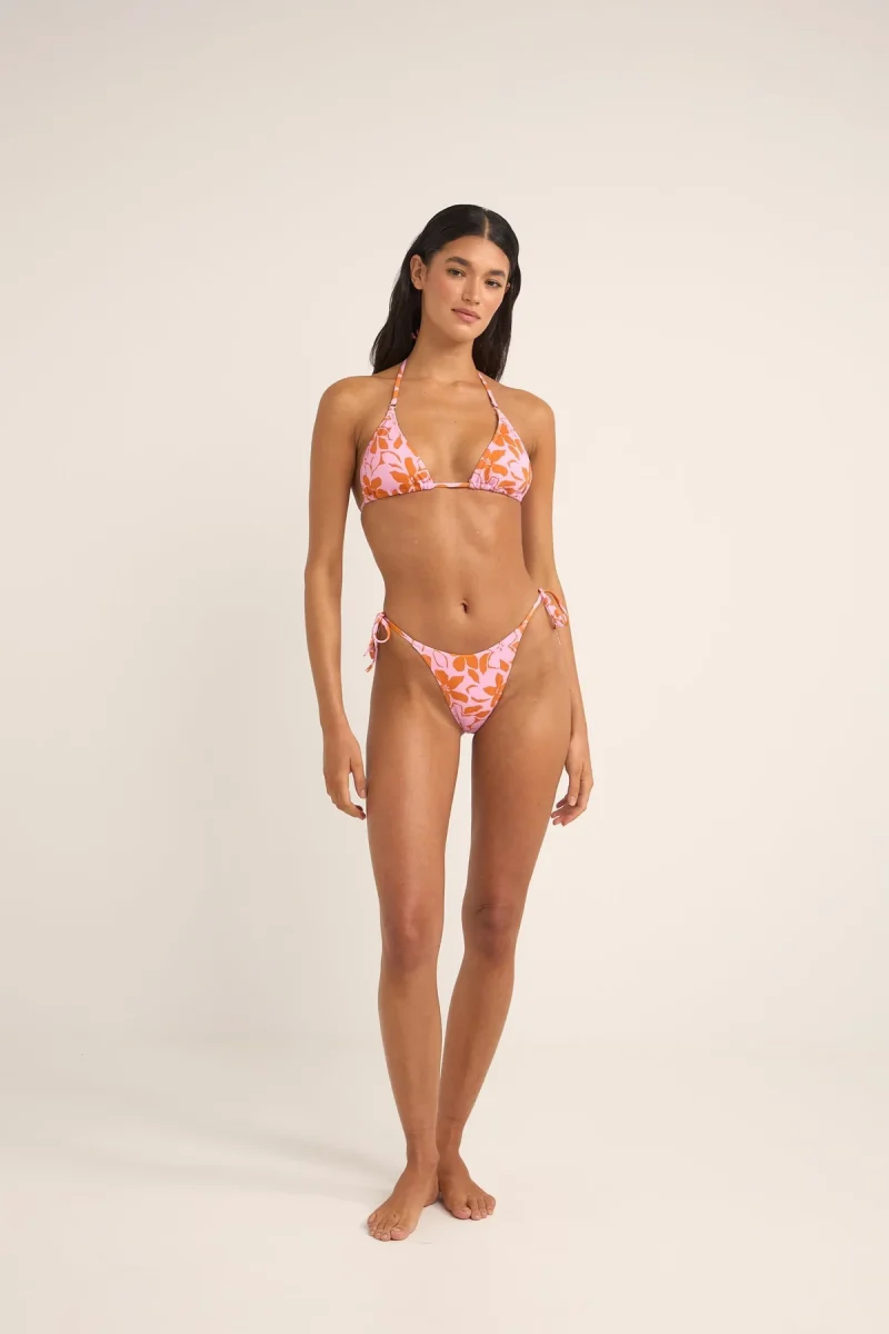 rhythm bora bora floral slide tri top pink sketchshop