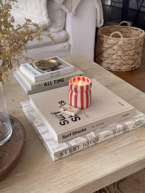 paddywax cabana red striped candle sketchshop