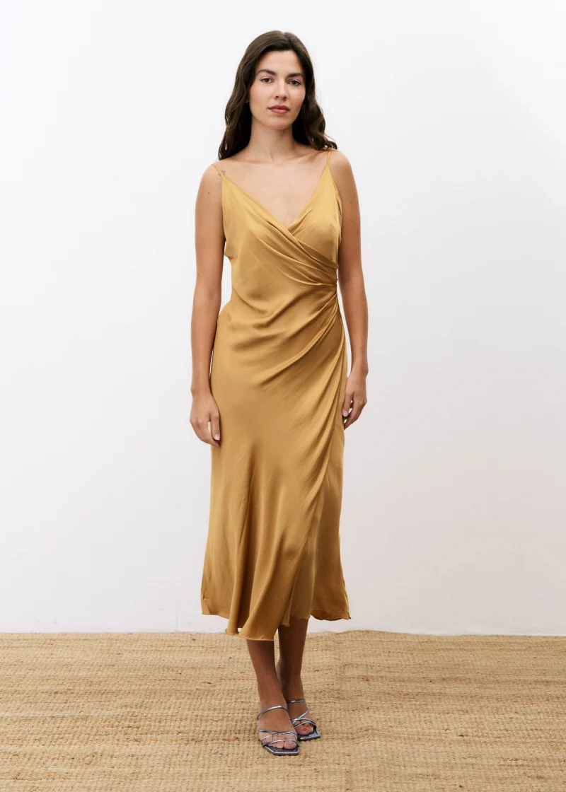 frnch inelle dress ochre sketchshop