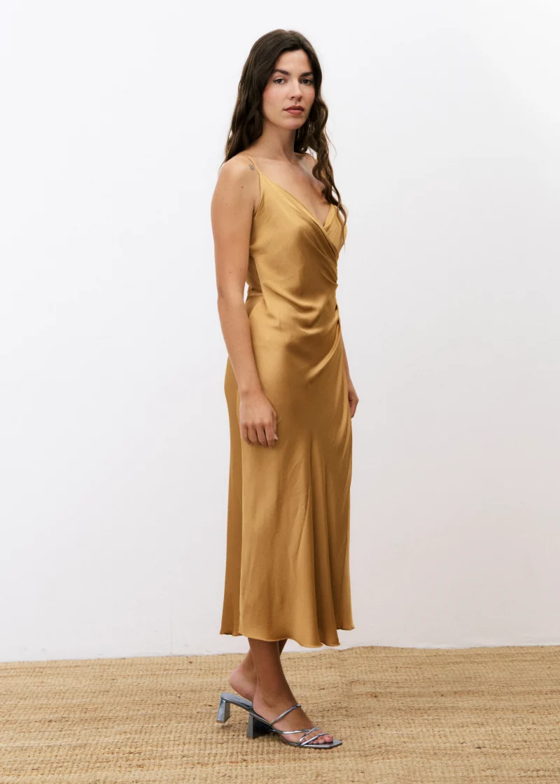 frnch inelle dress ochre sketchshop