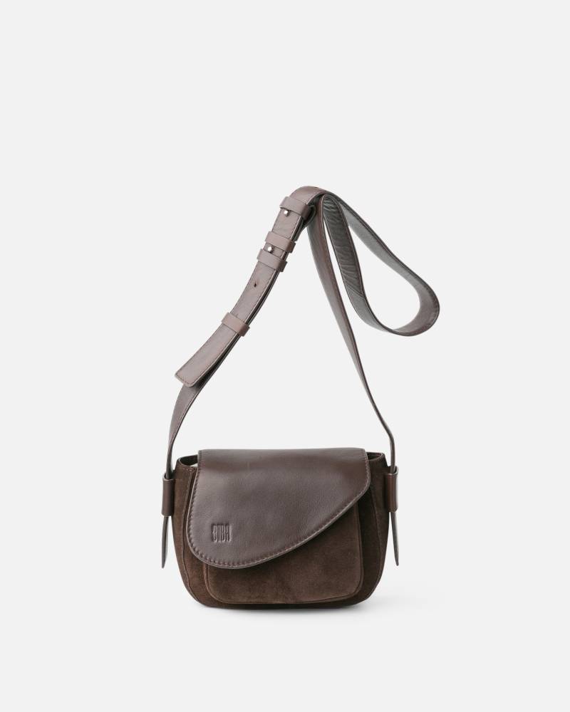 biba blunt cross bag dark brown sketchshop