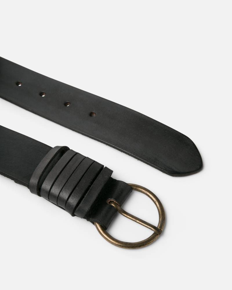 biba homer leather belt black sketchshop