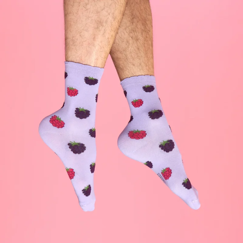coucou suzette red fruit socks sketchshop