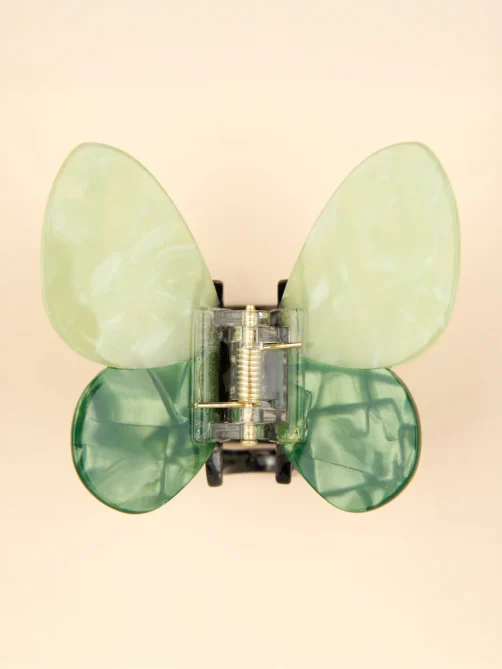 coucou suzette green butterfly hair claw sketchshop