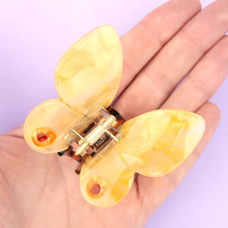 coucou suzette yellow butterfly hair claw sketchshop