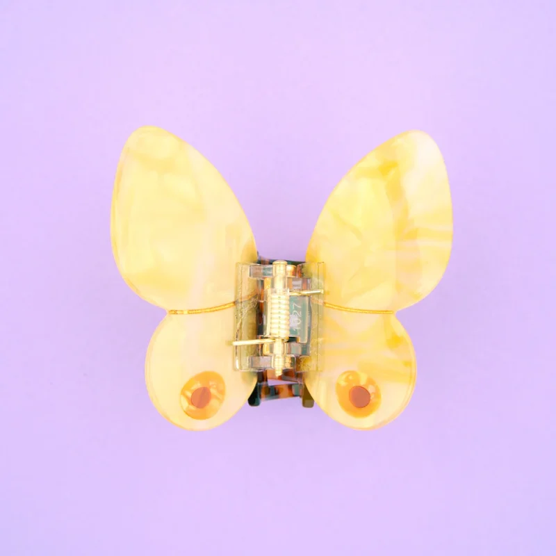 coucou suzette yellow butterfly hair claw sketchshop