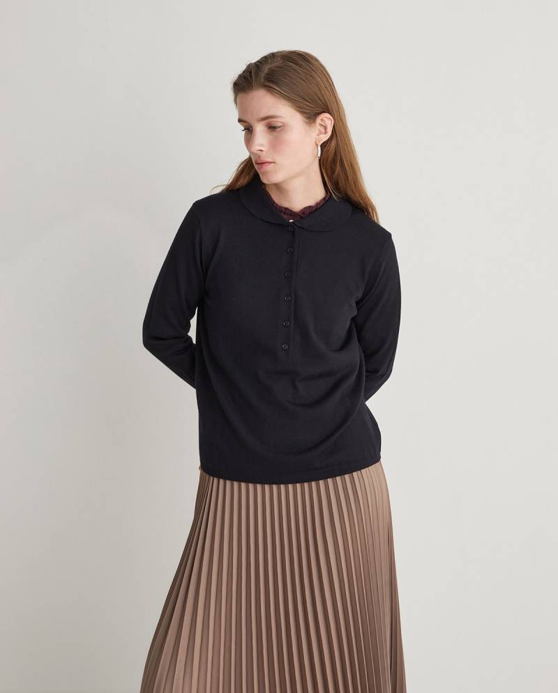 yerse brown pleated skirt elastic waistband sketchshop