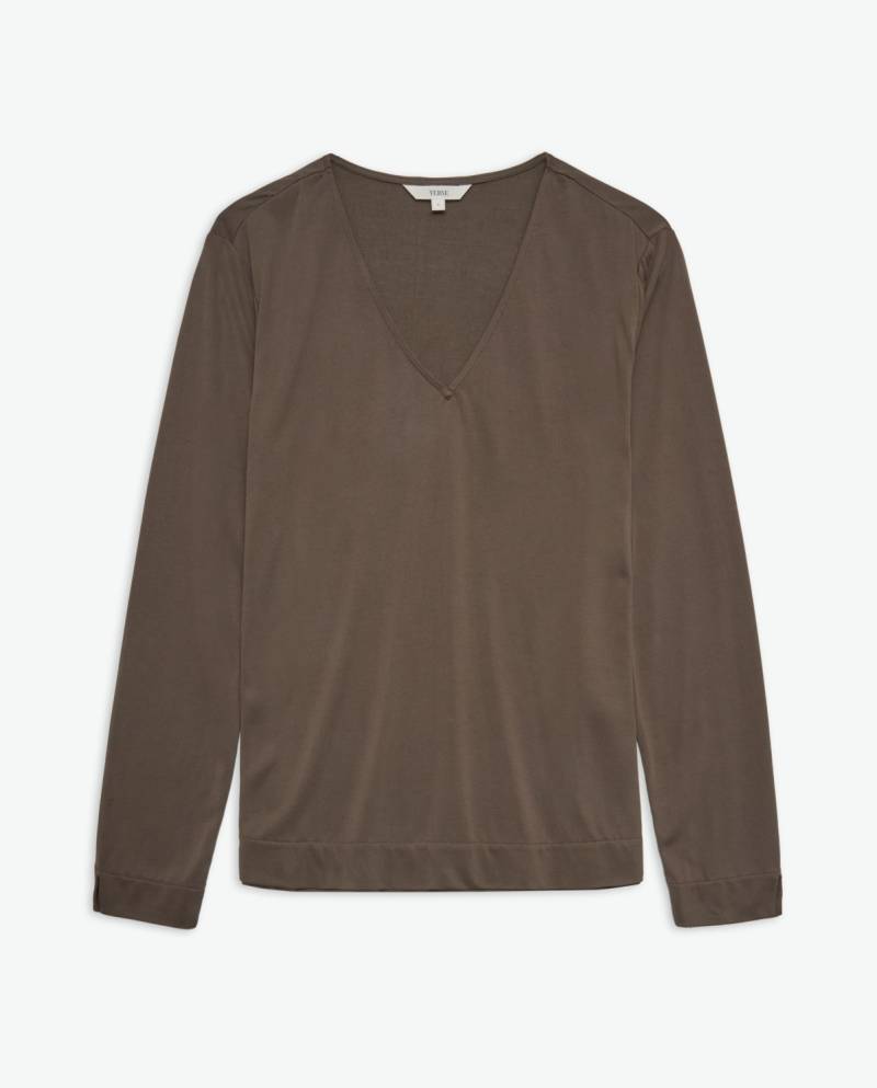yerse khaki vneck tshirt sketchshop