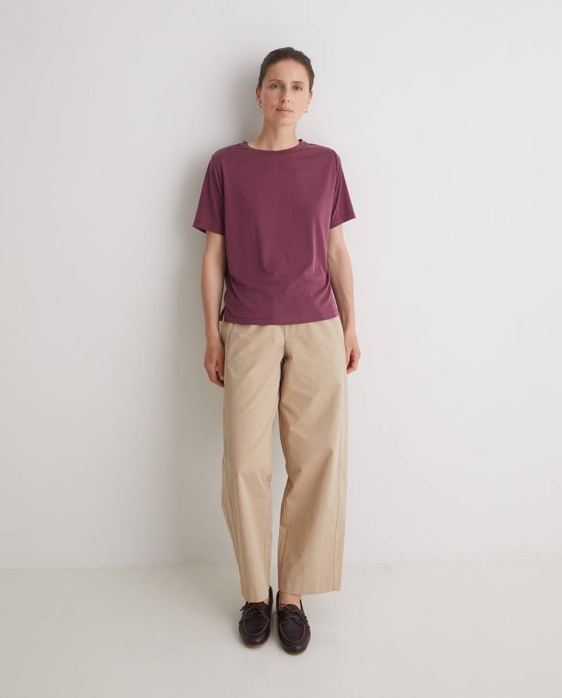 yerse light aubergine short sleeve tshirt sketchshop