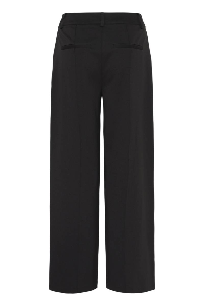 ichi ihkate wide trousers black sketchshop