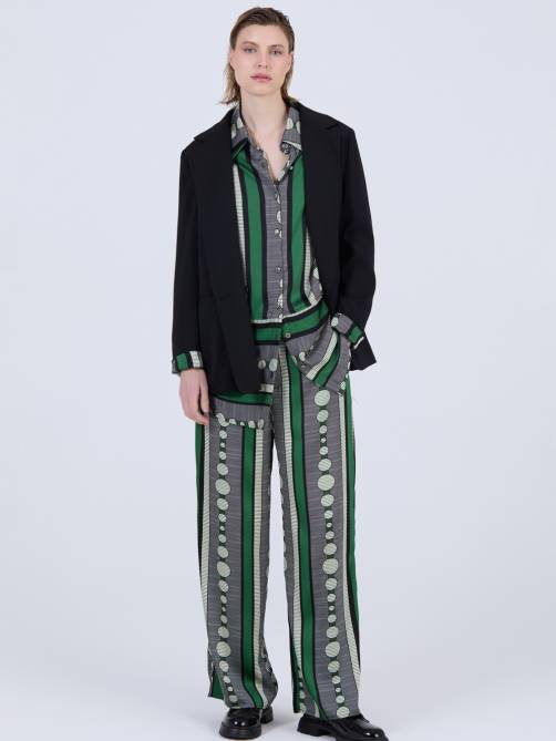 skatie circle print trousers juniper sketchshop