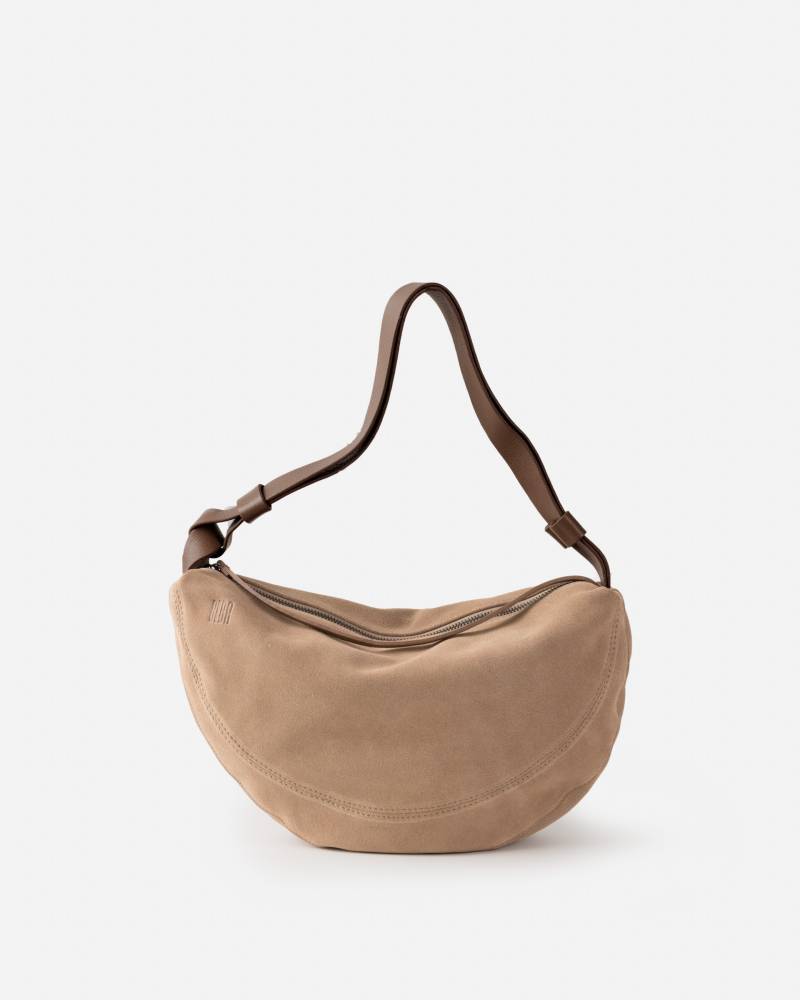 biba beaver hobo bag taupe sketchshop