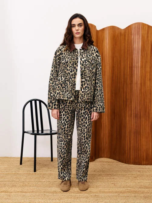 frnch munchkin jacket leopard sketchshop