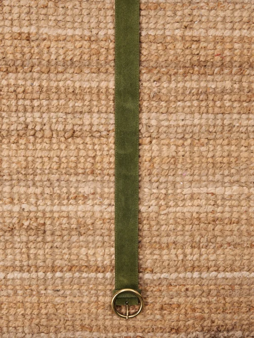 frnch ocicat leather belt khaki sketchshop