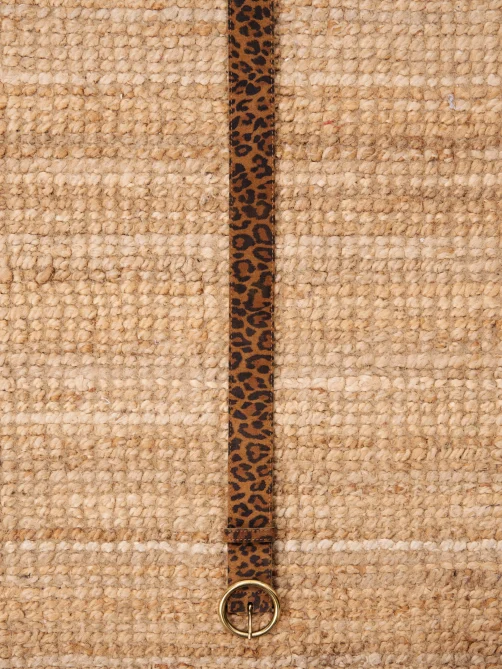frnch sokoke leather belt leopard sketchshop