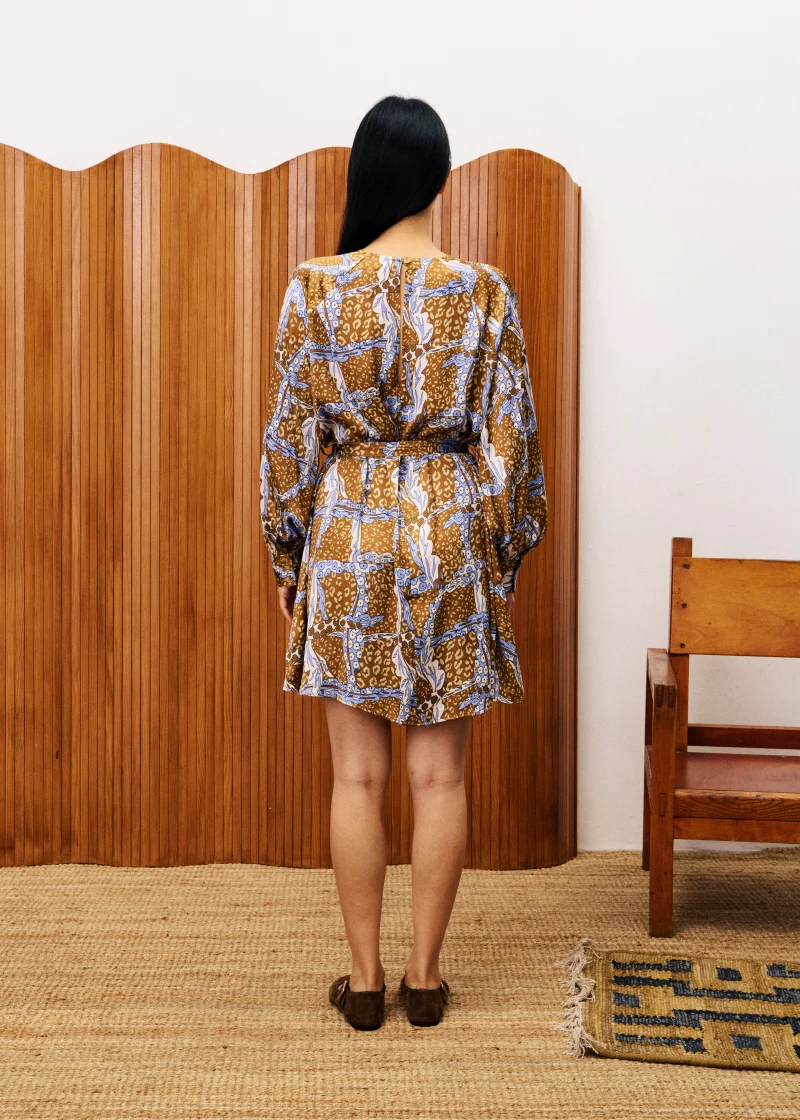 frnch daudet dress leo ocre sketchshop