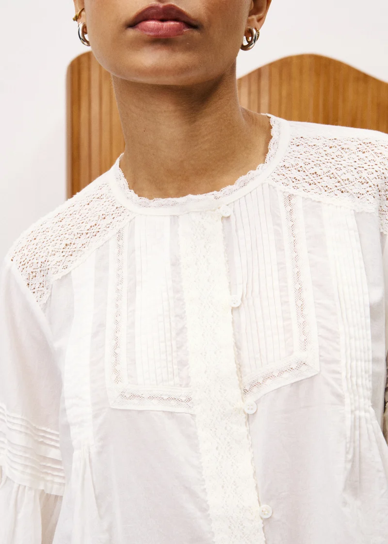 frnch devi shirt white sketchshop