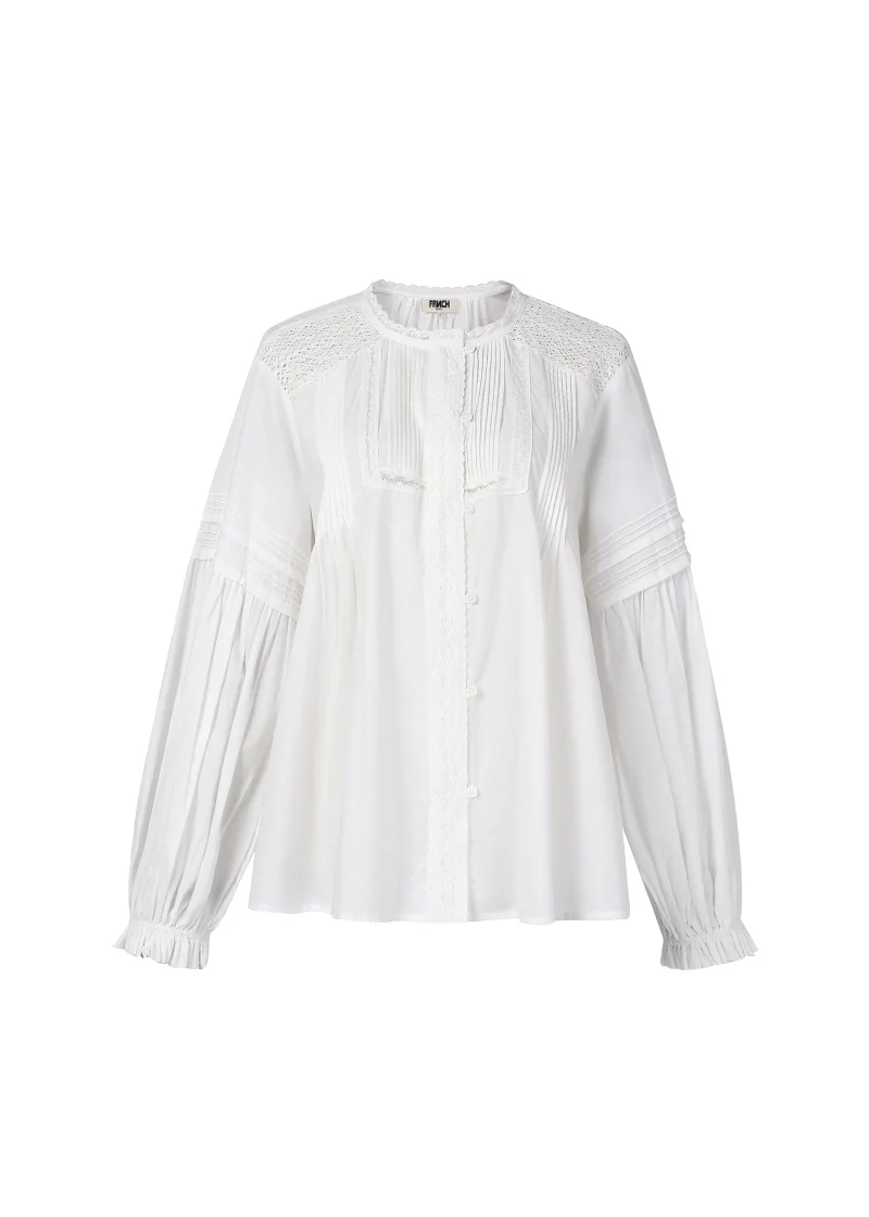 frnch devi shirt white sketchshop