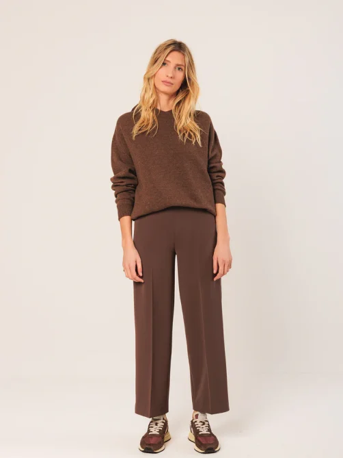 indiandcold sam regular pants chocolate sketchshop