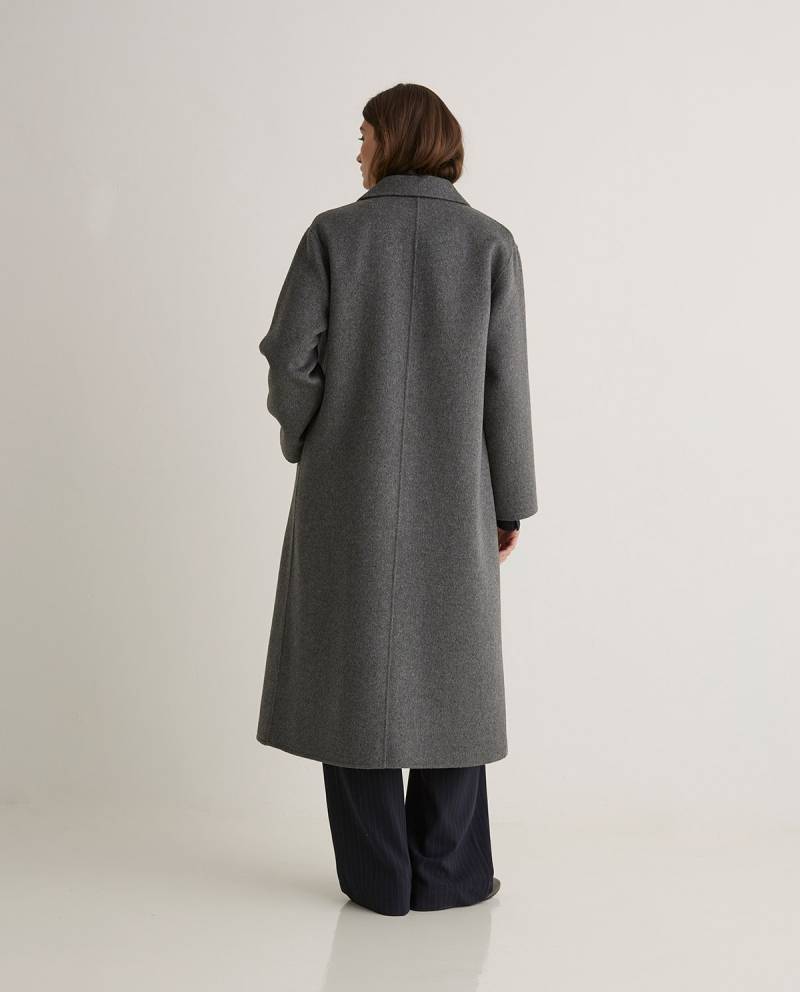 yerse grey wool blend long coat sketchshop