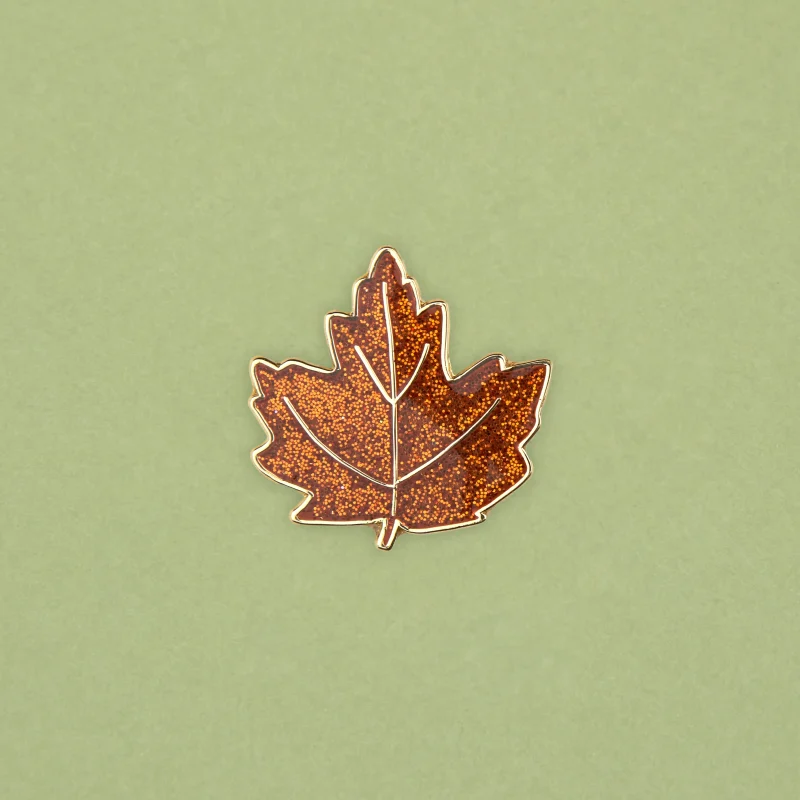 coucou suzette maple leaf pin sketchshop