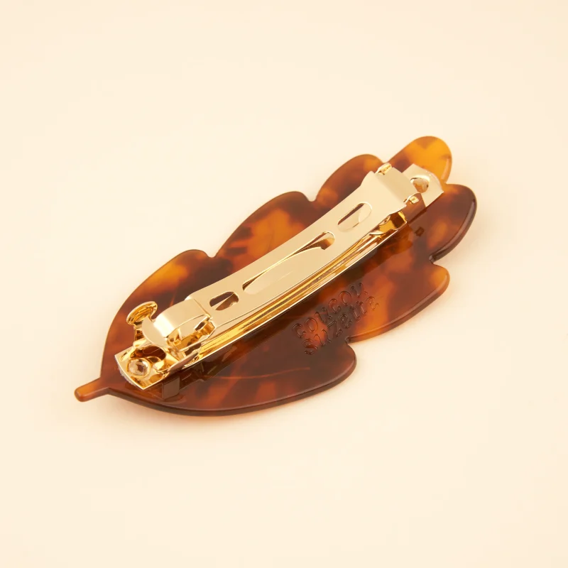coucou suzette leaf french barrette sketchshop