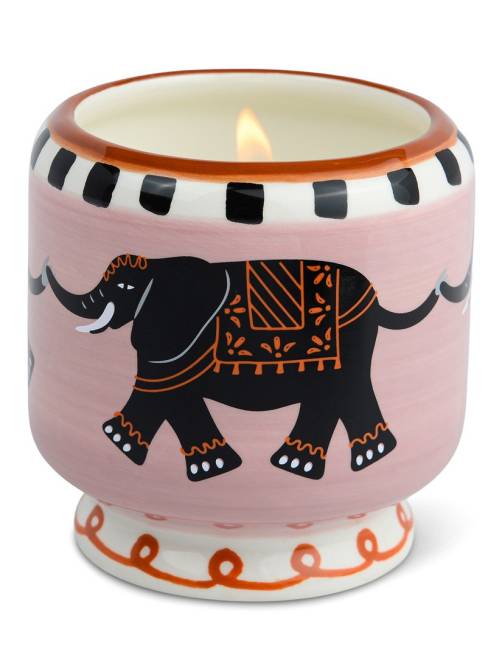paddywax elephant ceramic soy candle tobacco vanilla sketchshop