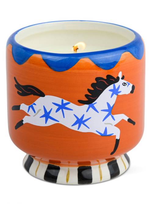 paddywax horse ceramic soy candle sienna sunset sketchshop