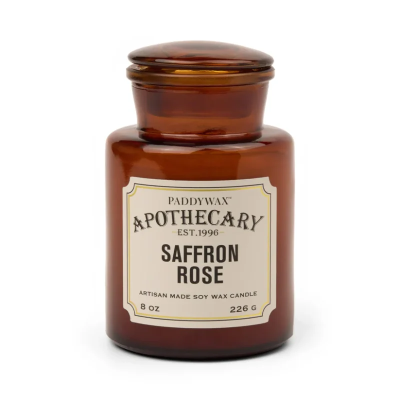 paddywax apothecary soy candle saffron rose sketchshop