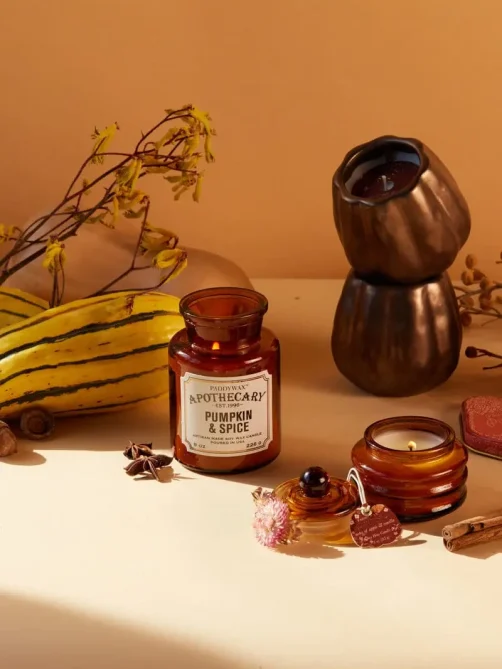 paddywax apothecary soy candle pumpkin spice sketchshop