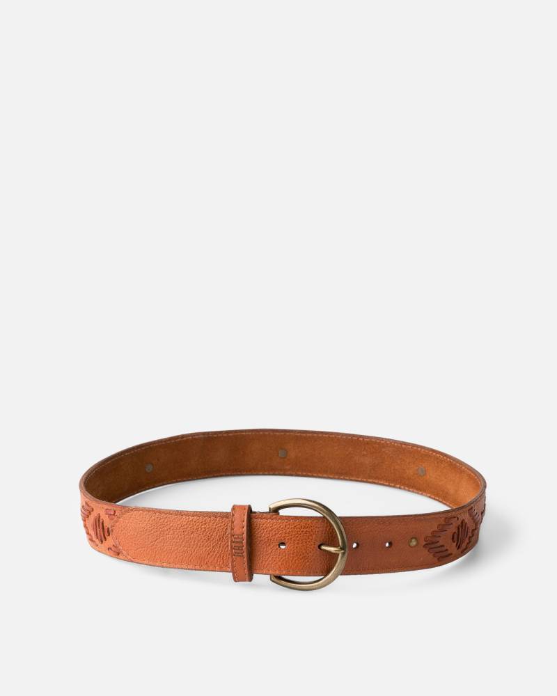 biba bayron leather belt tan sketchshop