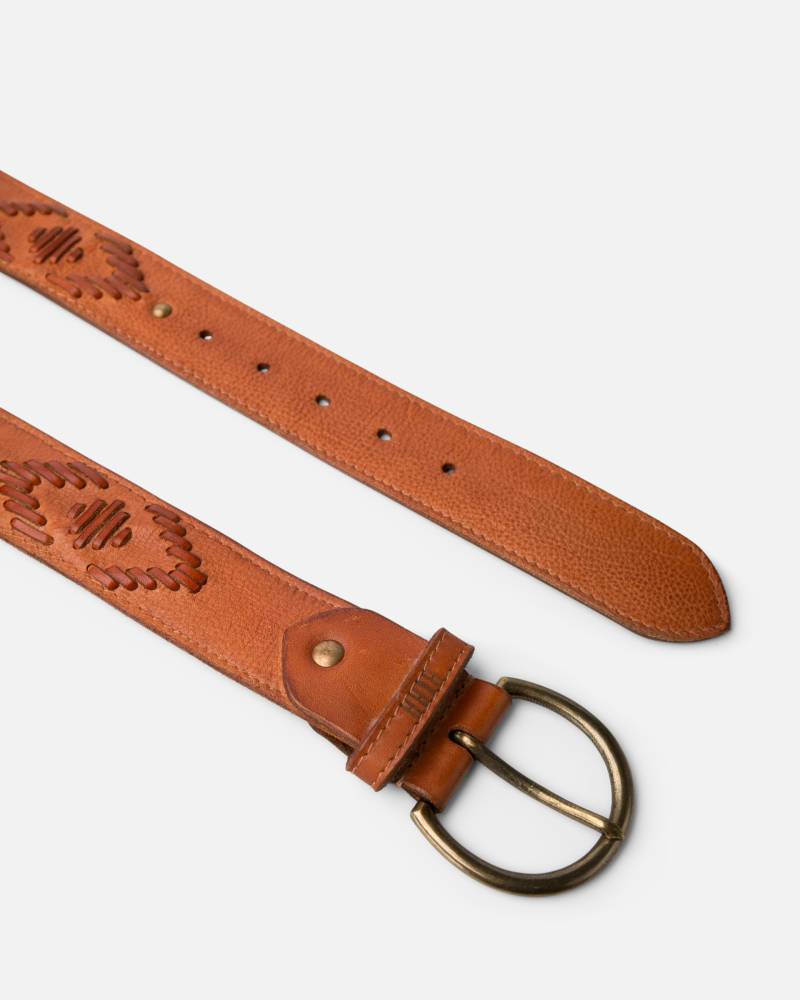 biba bayron leather belt tan sketchshop