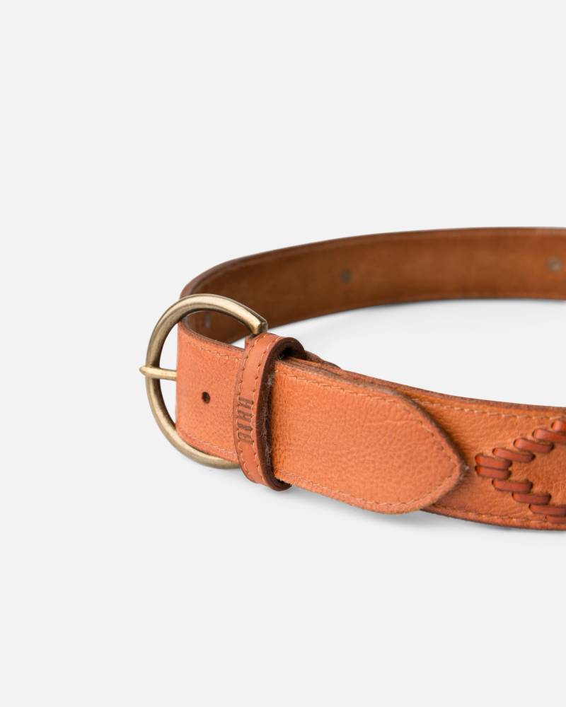 biba bayron leather belt tan sketchshop
