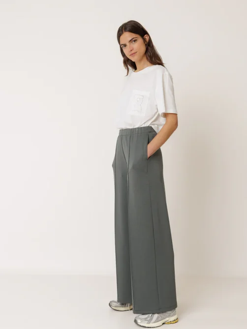 indi and cold flowy modal pant anthracite sketchshop