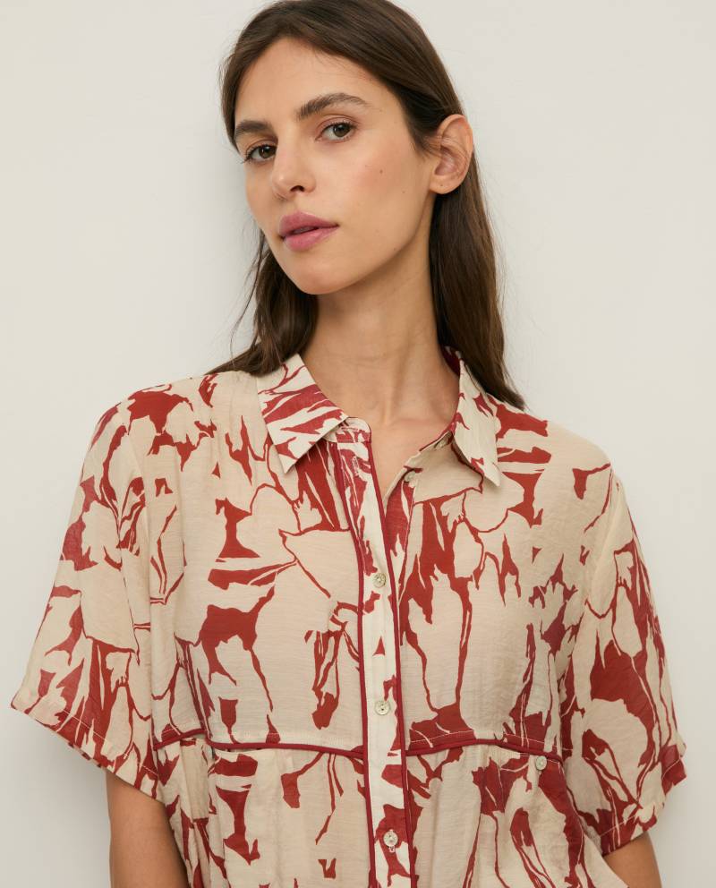 yerse floral print blouse red sketchshop