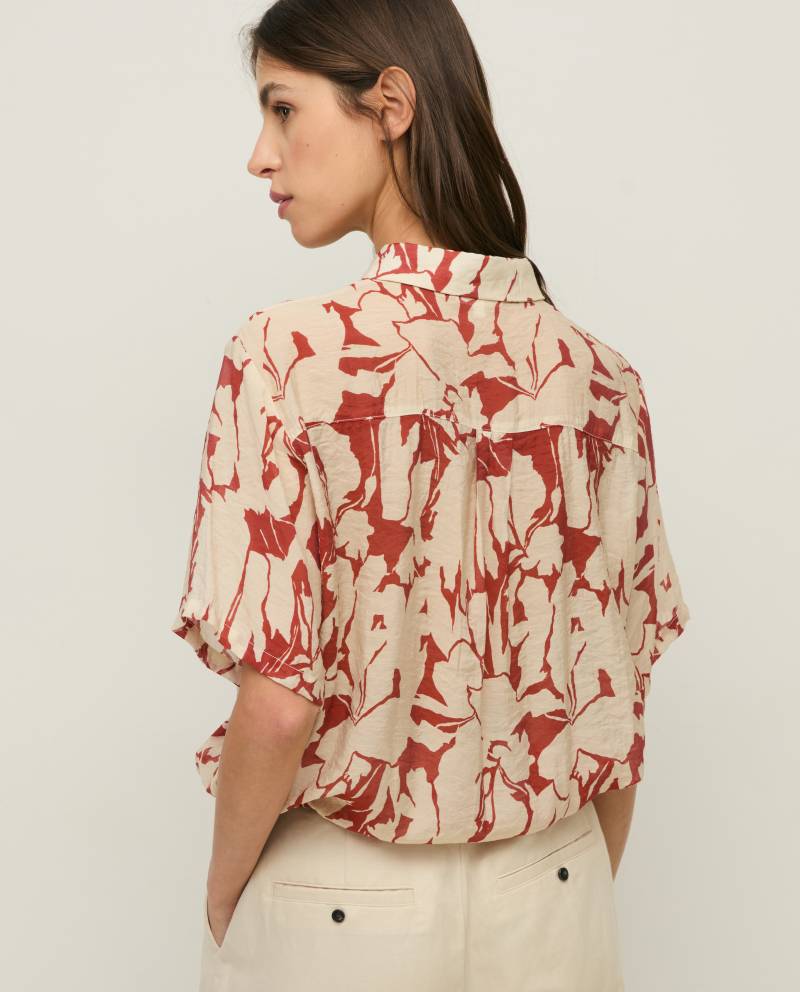 yerse floral print blouse red sketchshop