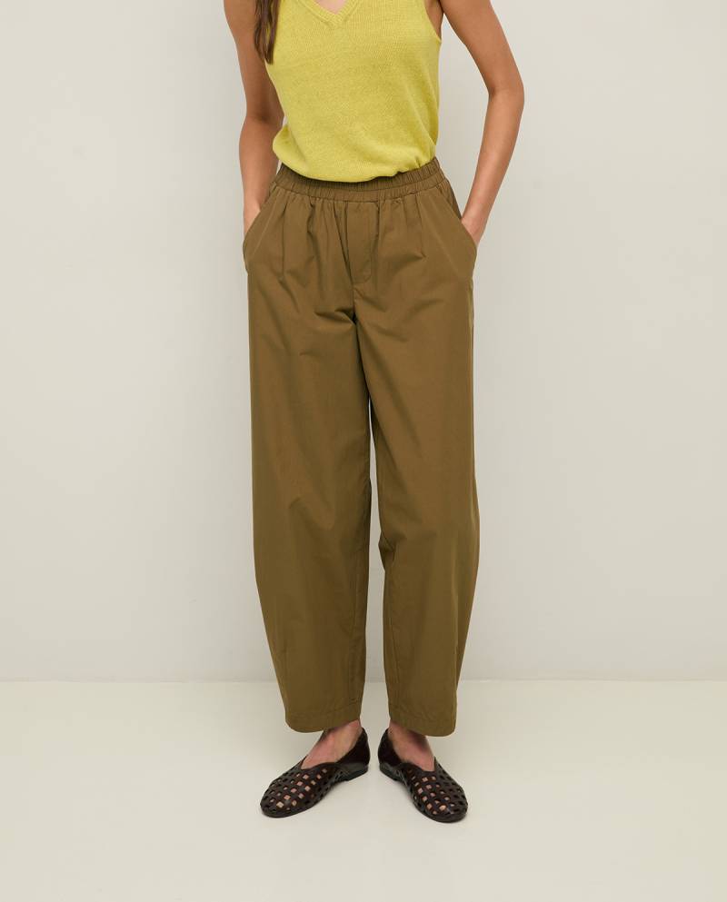 yerse cotton trousers khaki sketchshop