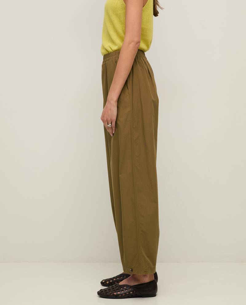 yerse cotton trousers khaki sketchshop