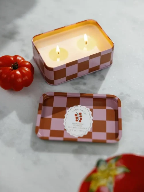 paddywax tin candle heirloom tomato sketchshop