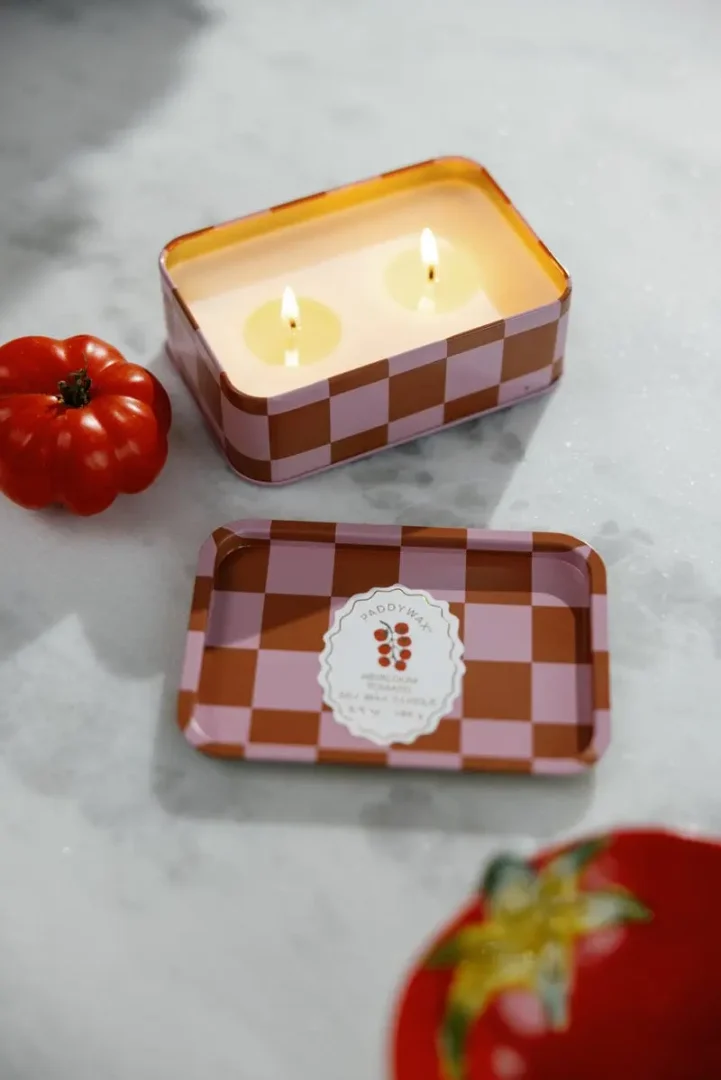 paddywax tin candle heirloom tomato sketchshop