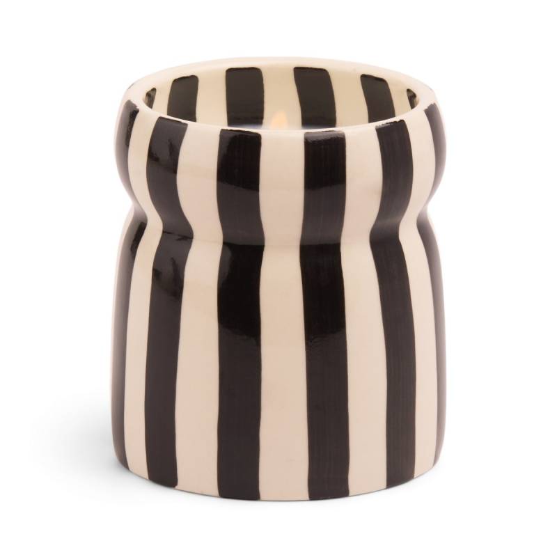 paddywax cabana black striped candle sketchshop